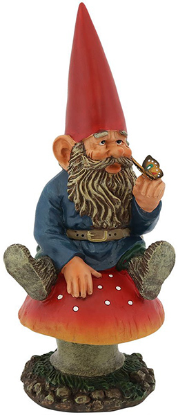 Gnome With Butterfly