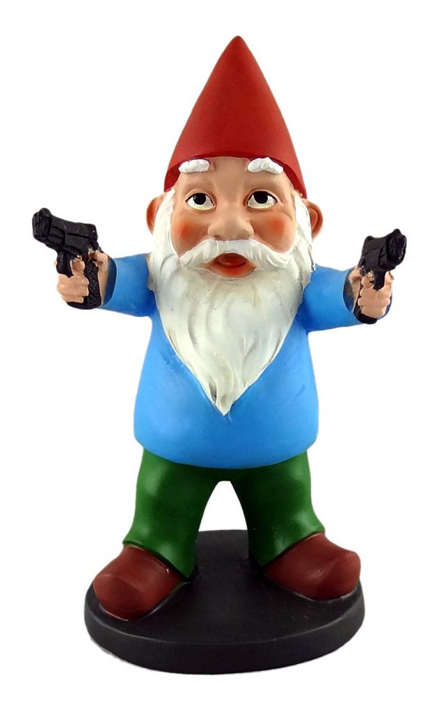 Awesome Combat Garden Gnomes Let It Be Gnome