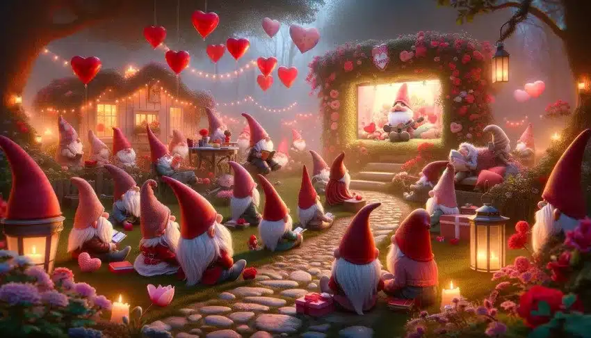 Valentines Gnomes in Pop Culture